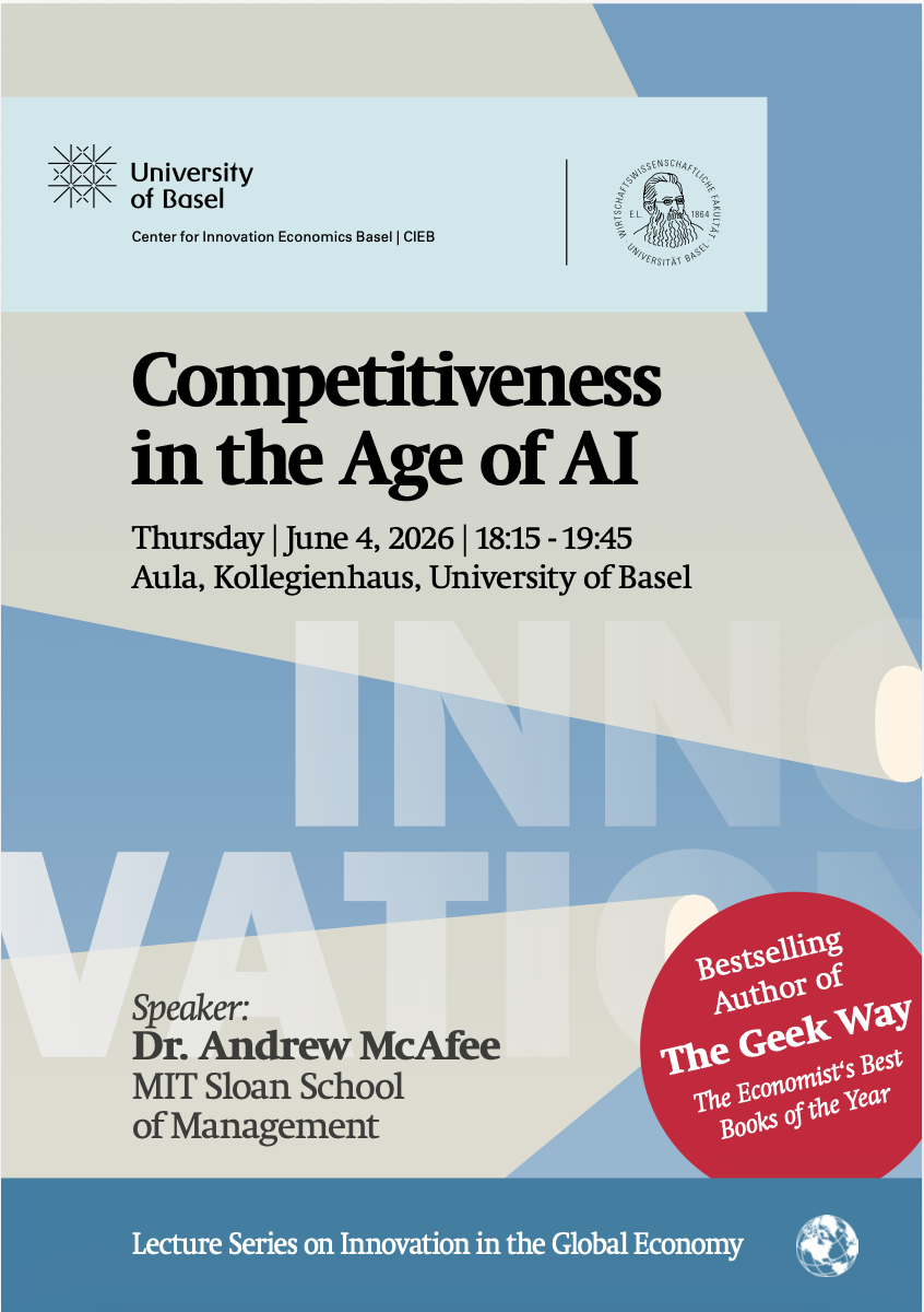 Public Lecture by Dr. Andrew McAfee, MIT Sloan School of Management